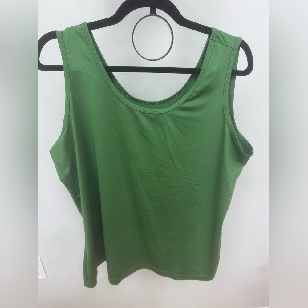 Essentials Forest Green Tank Top